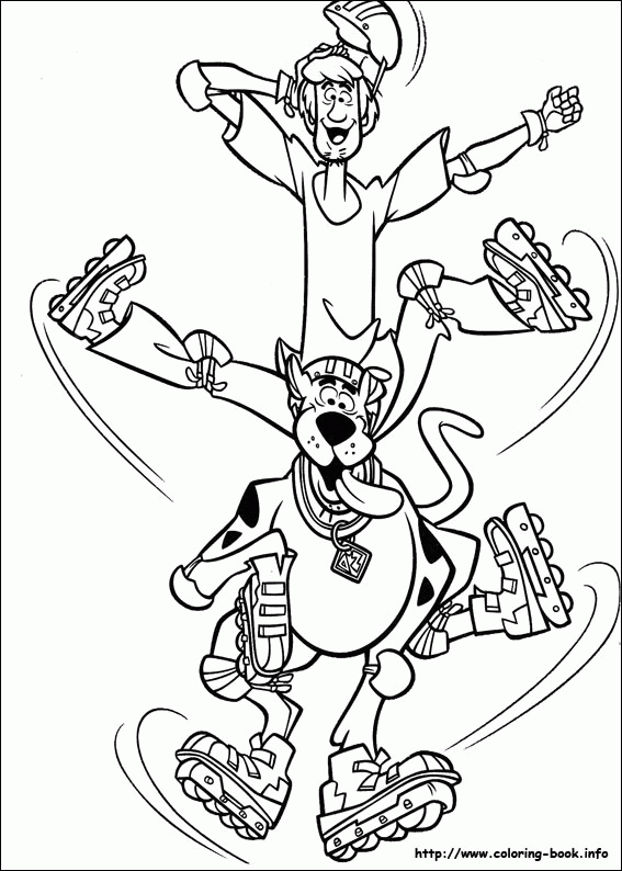 Scooby Doo kolorowanki